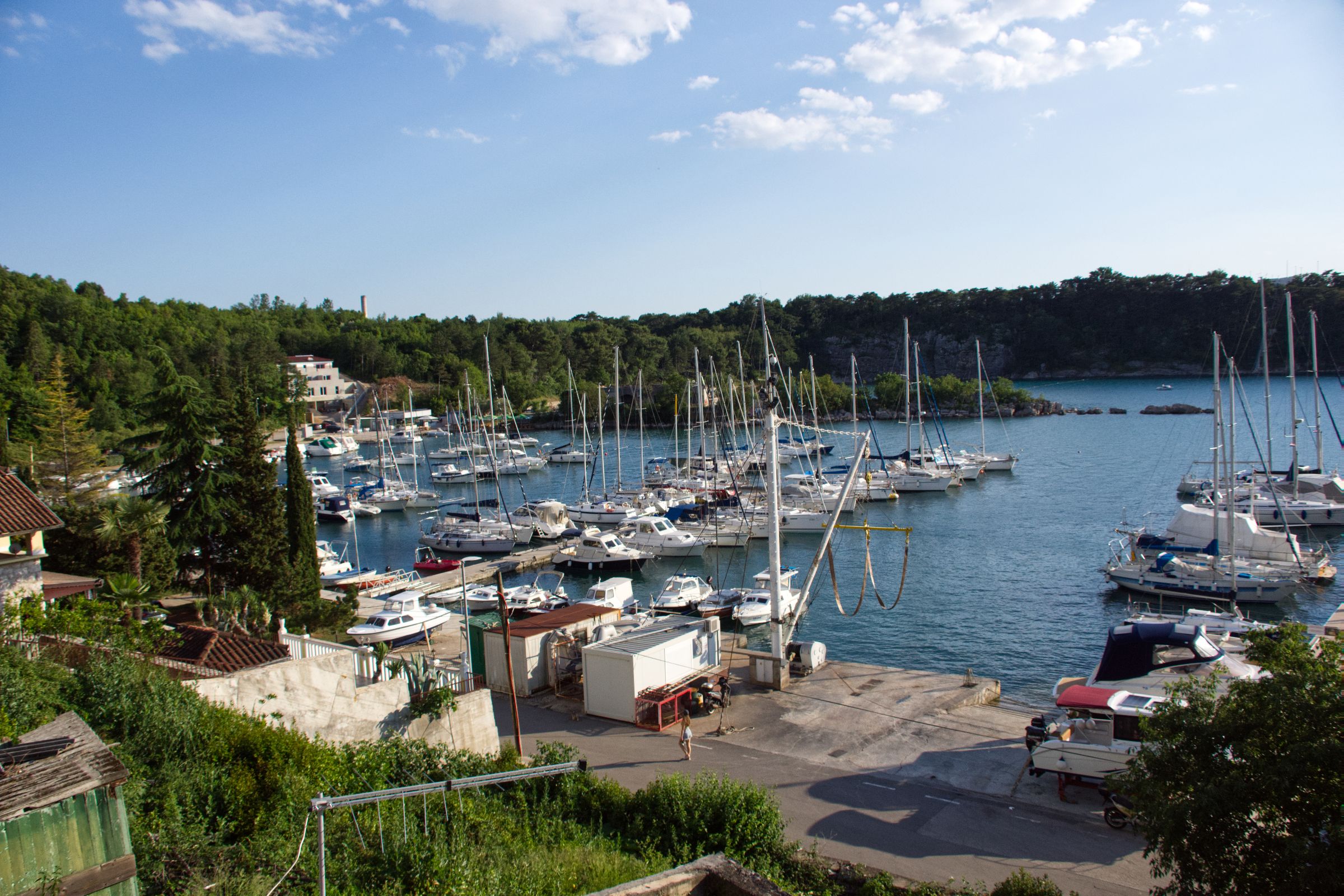 Hafen Insel krk Omisalj