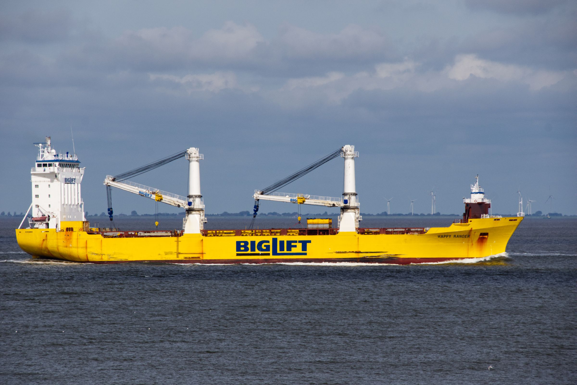 Schiff Elbmündung Cuxhaven / Döse