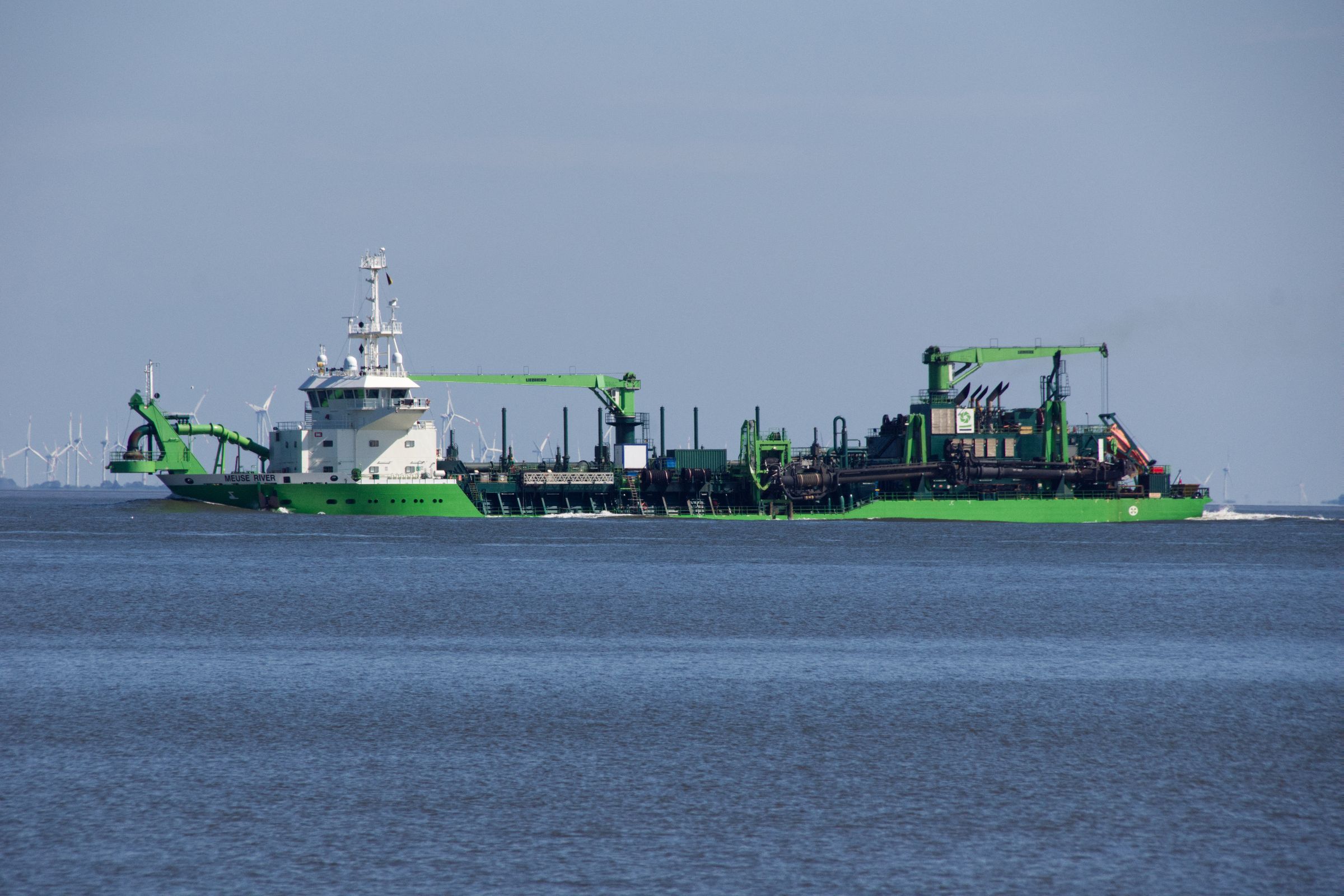 Schiff Elbmündung Cuxhaven / Döse