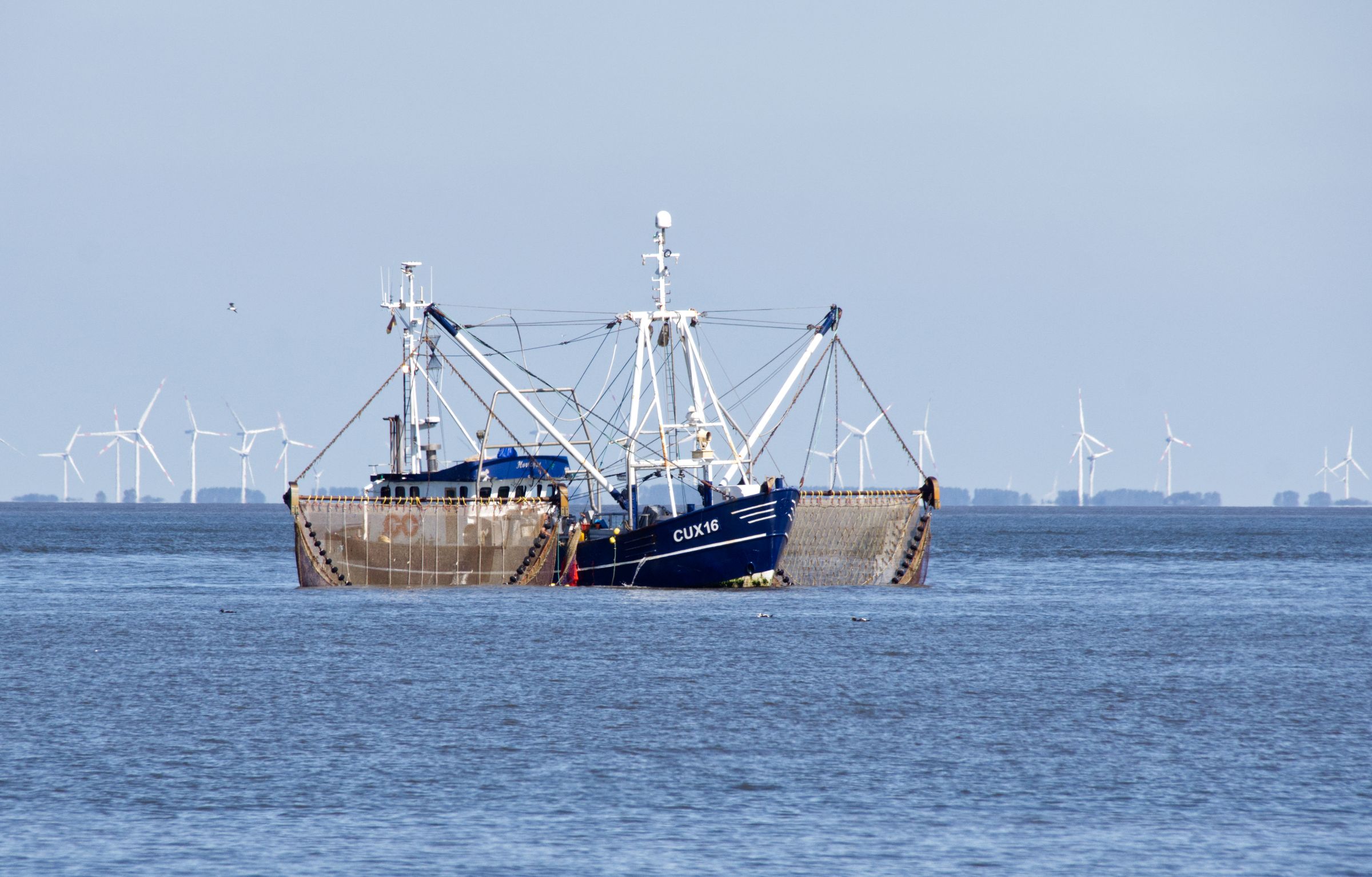Schiff Elbmündung Cuxhaven / Döse
