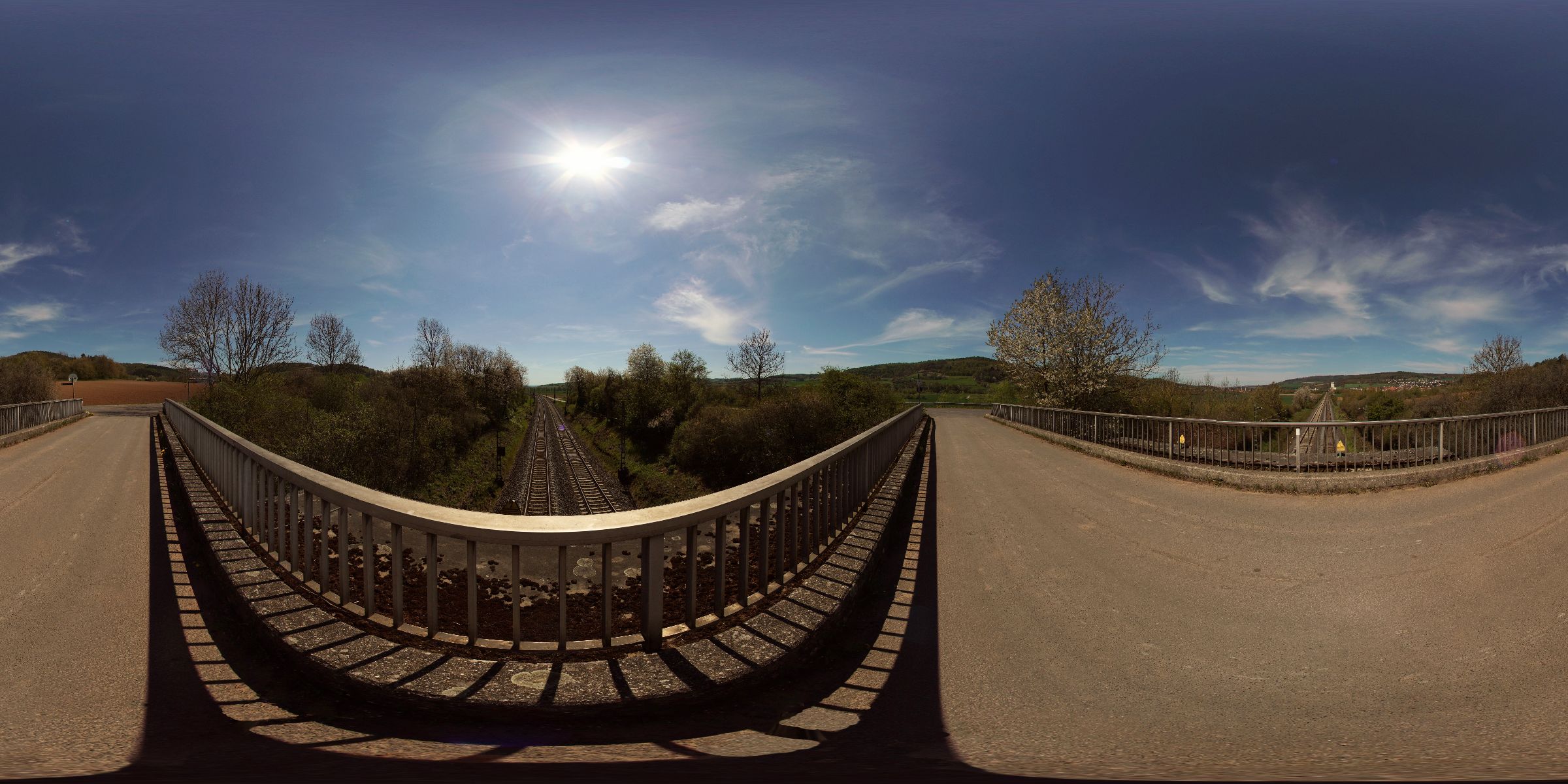 Panorama Brücke Heinebach-Altmorschen