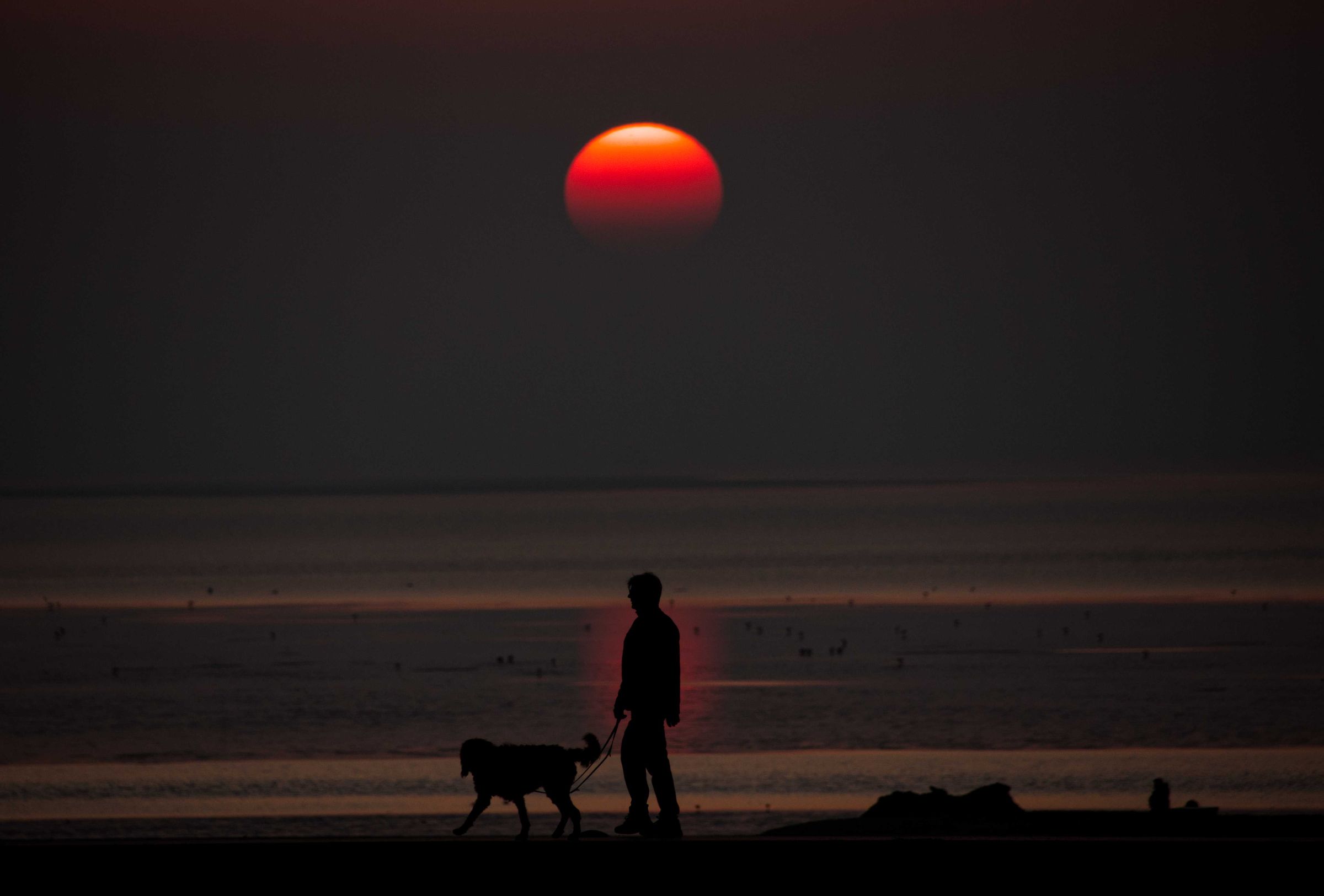 Sonnenuntergang in Norddeich - Norden